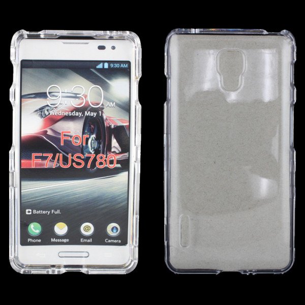 Wholesale LG Optimus F7 Hard Protector Cover (Clear)